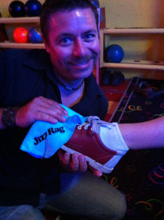 Whenever I go TenPin Bowling, nothing shines up like my JizzRag